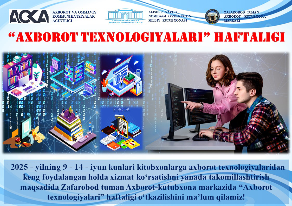 “Axborot texnologiyalari” haftaligi 2025
