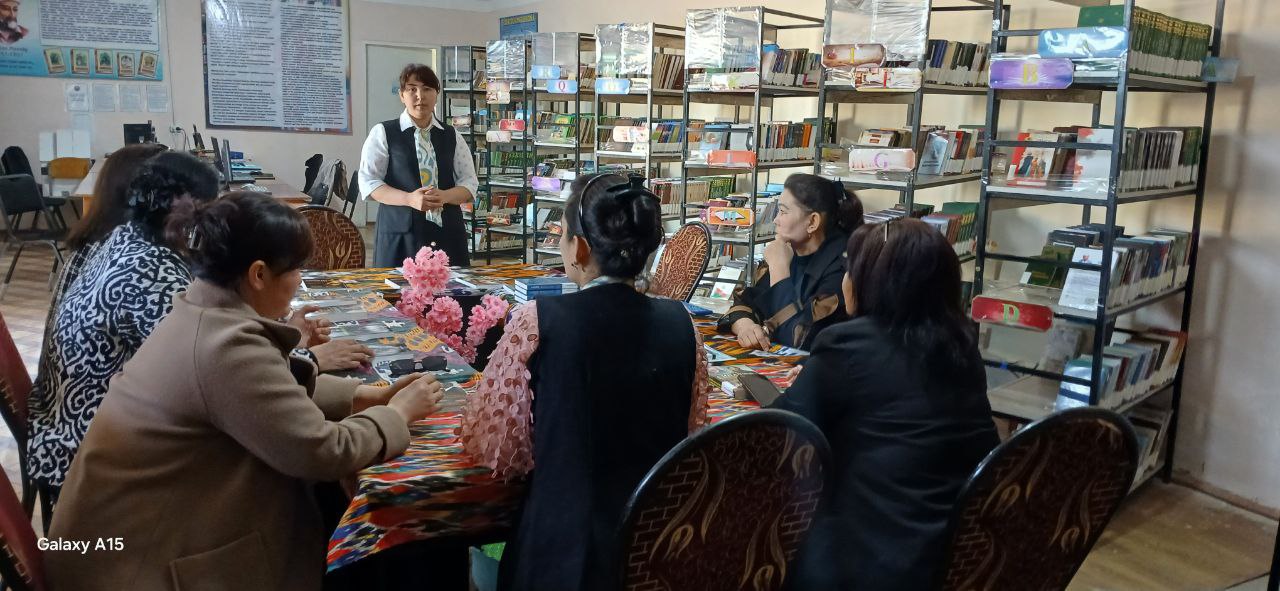 Z.Nurmatova tomonidan mahorat darsi