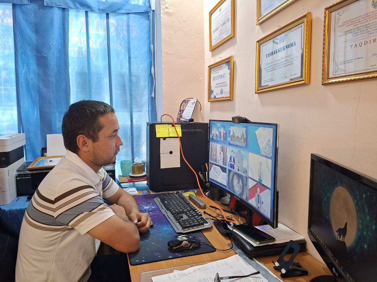 Tuman xodimlari uchun mahorat darsi