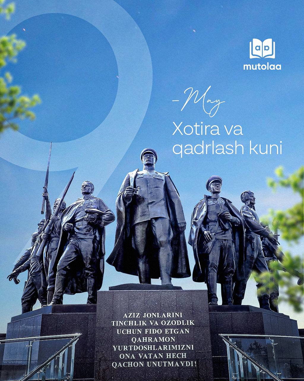 9-may – Xotira va qadrlash kuni