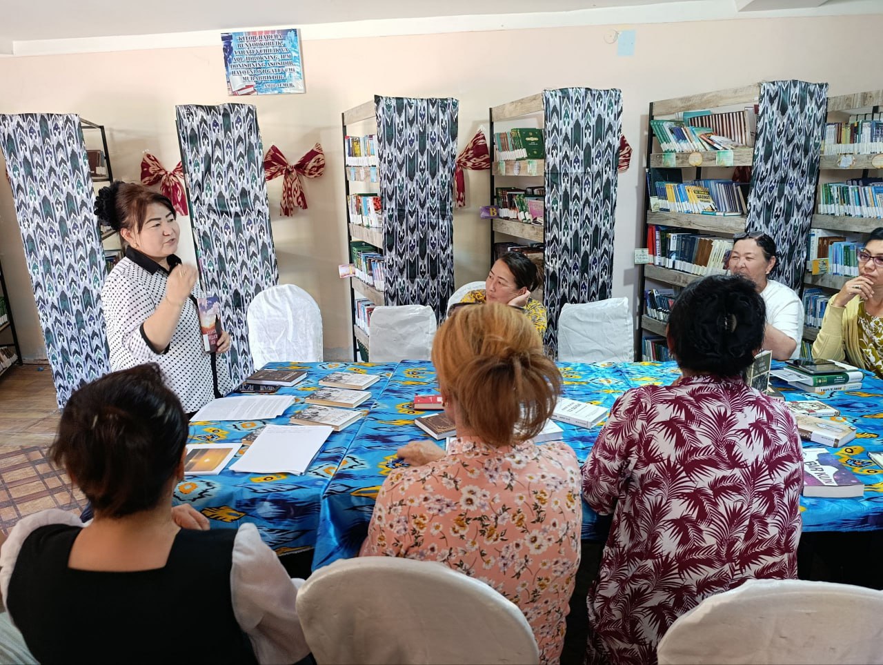 "Alanga ichidagi ayol" kitobi taqdimoti