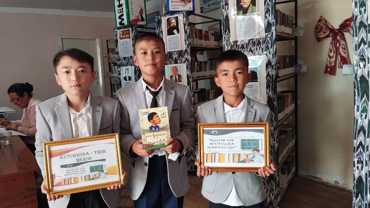 #Chellenj  "Kutubxona-tirik meros" 08.09.2025