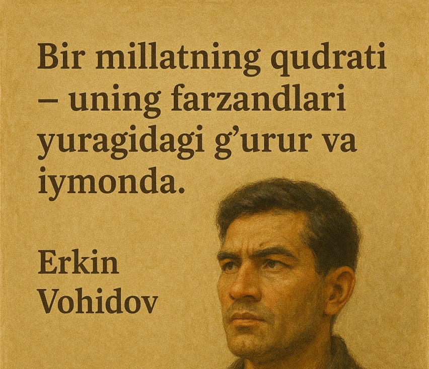 Erkin Vohidovning "Ruhlar isyoni" asari