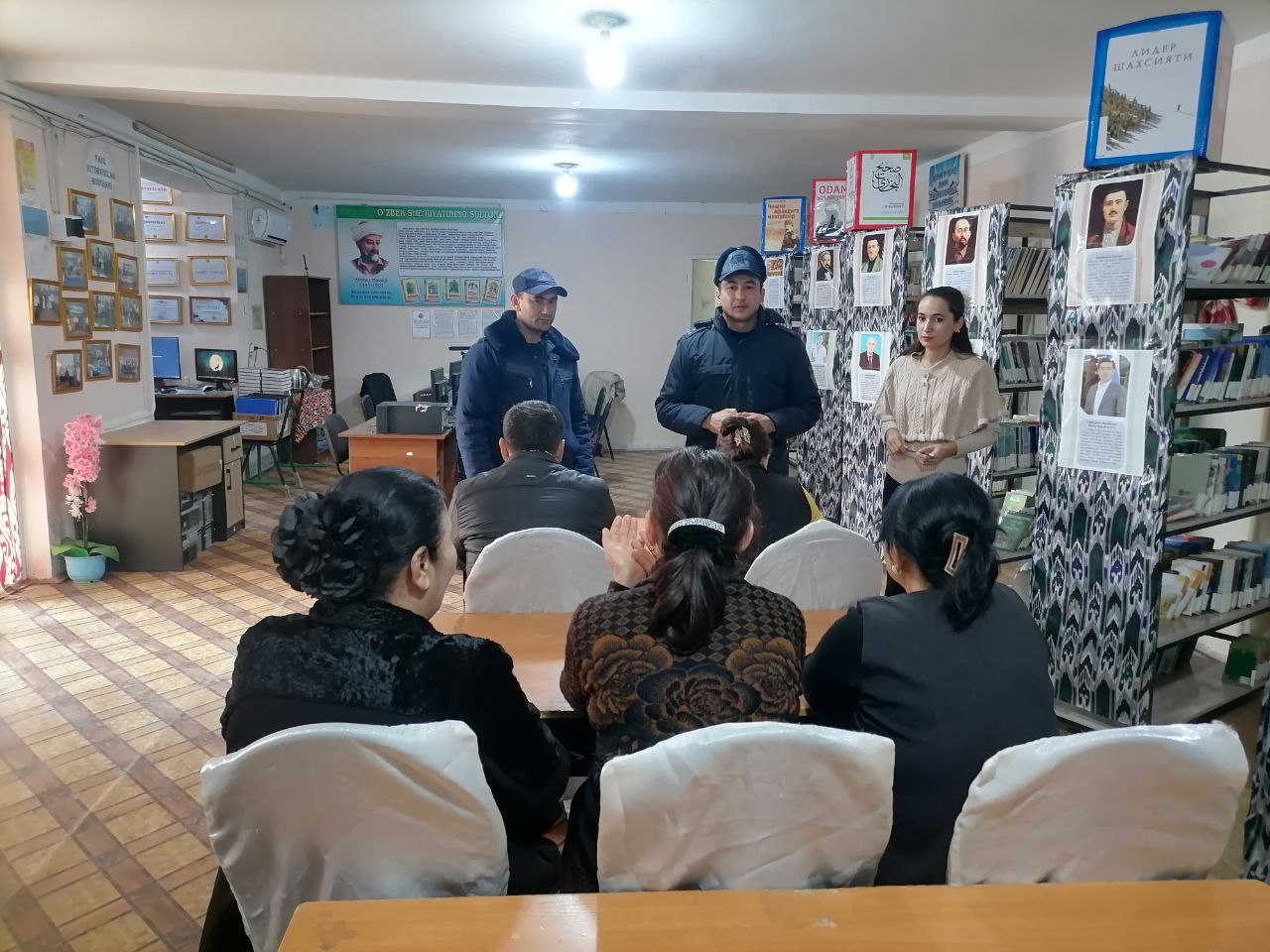 "Kutubxona-ibratxona" nomli ekskursiya