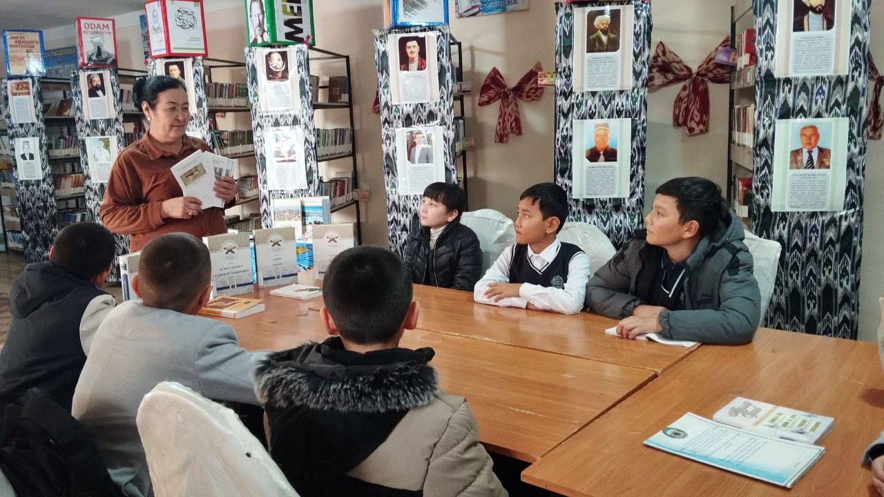 “O‘zbek adabiyoti xazinasidan”