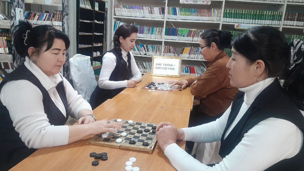 "Sog' tanda sog'lom aql" nomli shaxmat-shashka sport musobaqasi